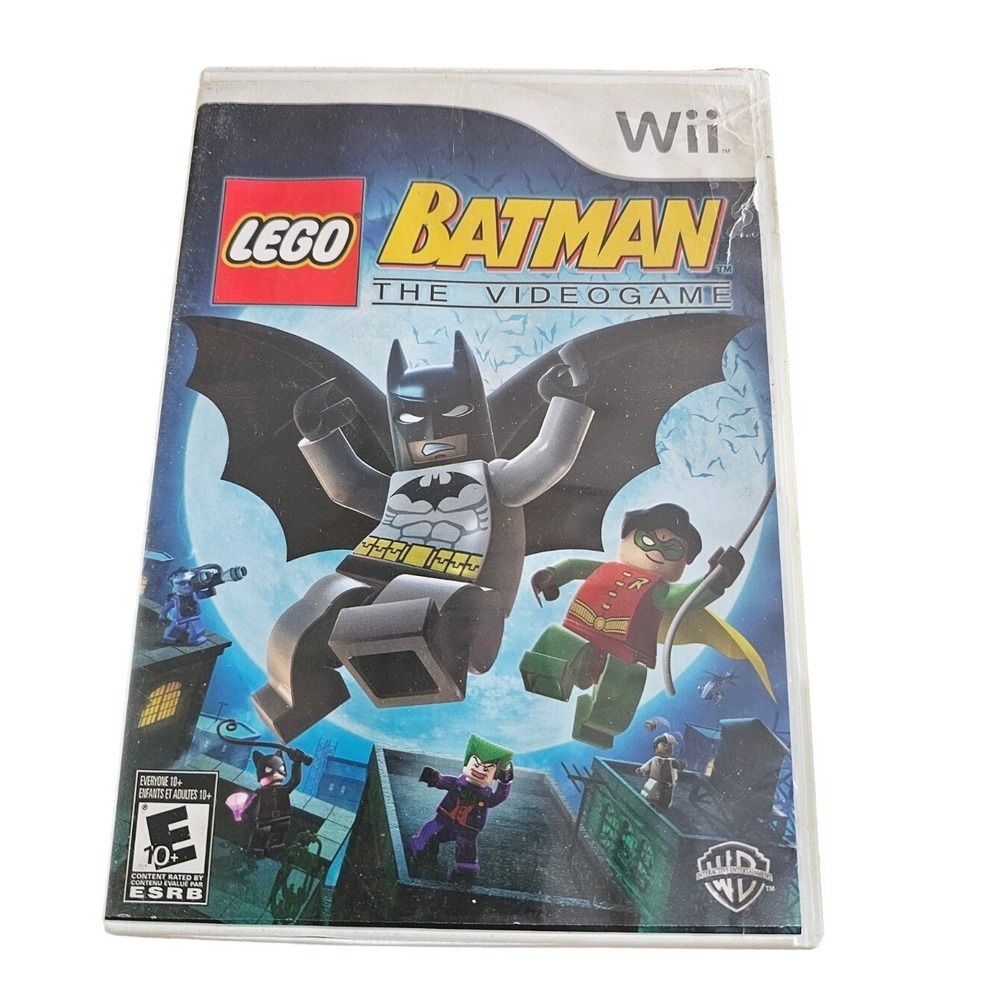 LEGO Batman The Videogame Nintendo Wii WB Games Action Adventure RVL P RLBE